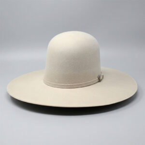 Cuernos Chuecos 6X Silverbelly Open Crown Cowboy Felt Hat
